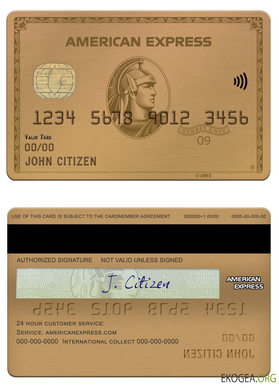 USA Maryland Howard Banque personnelle American Express Gold Card